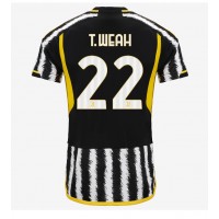 Billiga Juventus Timothy Weah #22 Hemma fotbollskläder 2023-24 Kortärmad